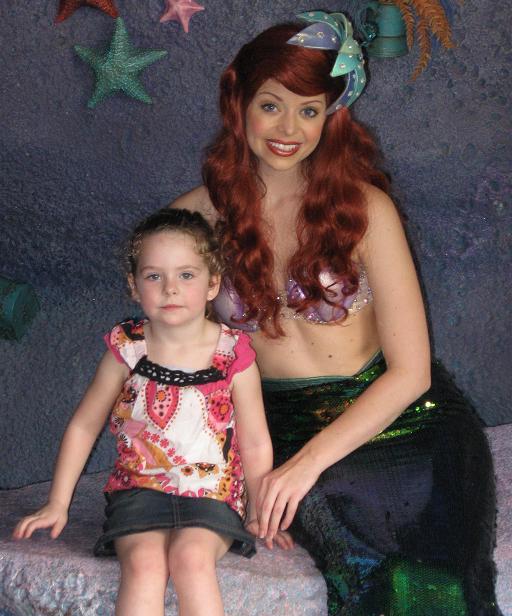 Princess KJ and Princess Ariel